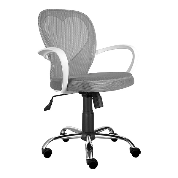 Кресло компьютерное SIGNAL DAISY серый - фото