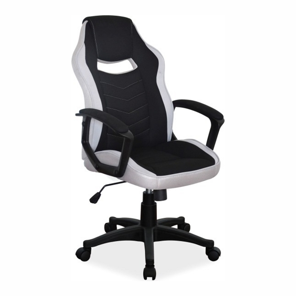 Кресло компьютерное SIGNAL CAMARO черный/серый - фото