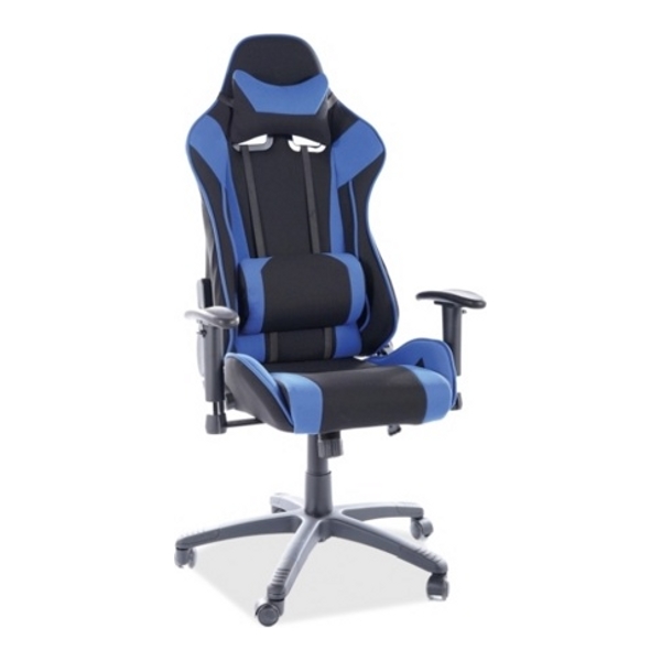 Кресло компьютерное SIGNAL VIPER синий/черный - фото