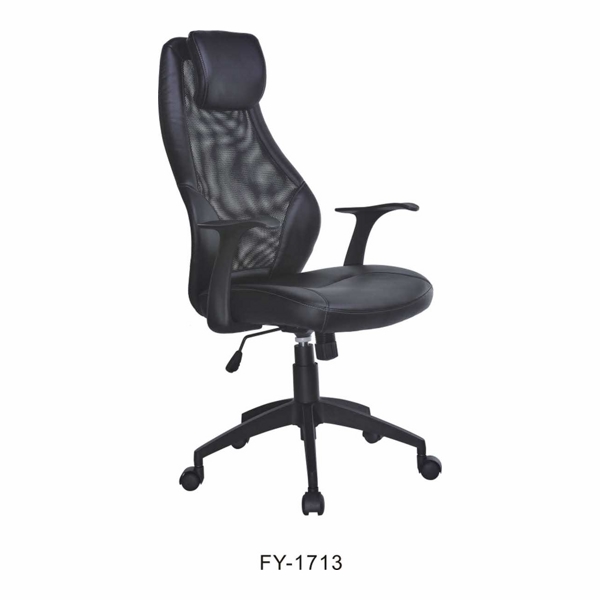 Кресло компьютерное HALMAR TORINO черный/черный - фото