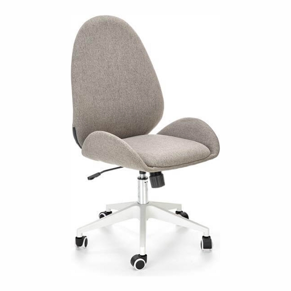 Кресло компьютерное HALMAR FALCAO (серый/белый) - фото