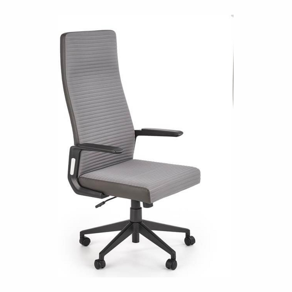 Кресло компьютерное HALMAR AREZZO (серый/темно-серый) - фото
