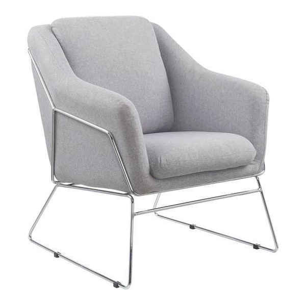 Кресло HALMAR SOFT (серый) - фото