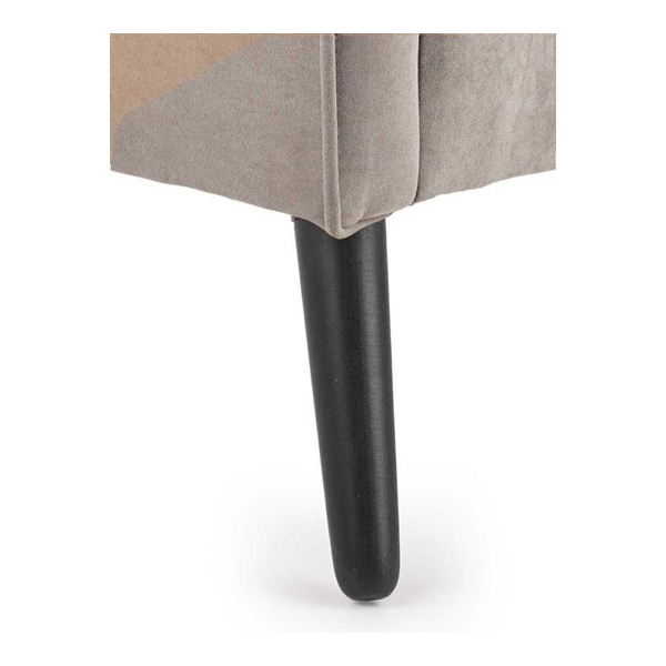 Комплект ножек для кресла HALMAR CHESTER черный  - фото