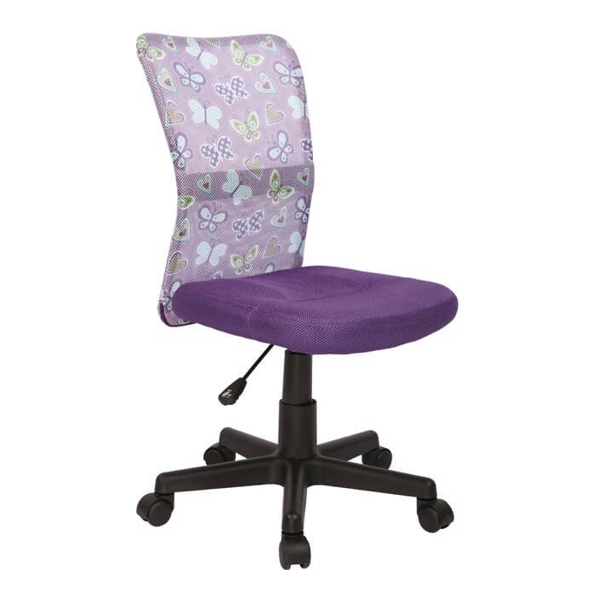 Кресло компьютерное HALMAR DINGO фиолетовый - фото