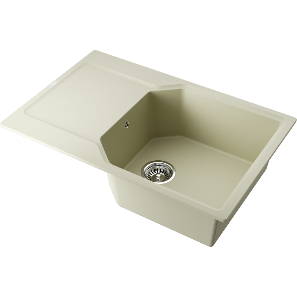 Кухонная мойка Omoikiri Yonaka 78-LB-BE Artgranit/ваниль - фото2