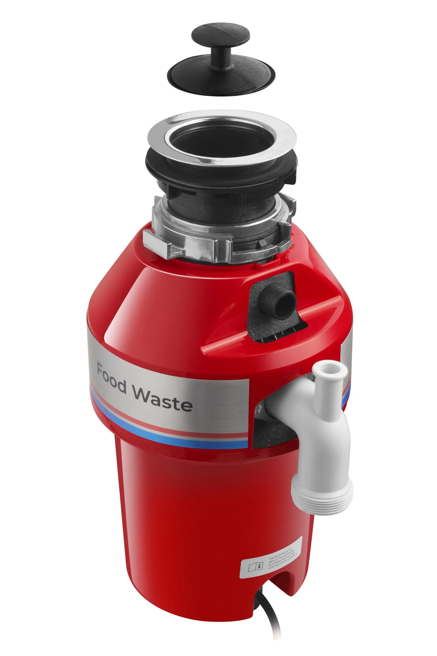 Измельчитель пищевых отходов MEFERI MFD750 PUSH ULTRA с пневмокнопкой - фото4