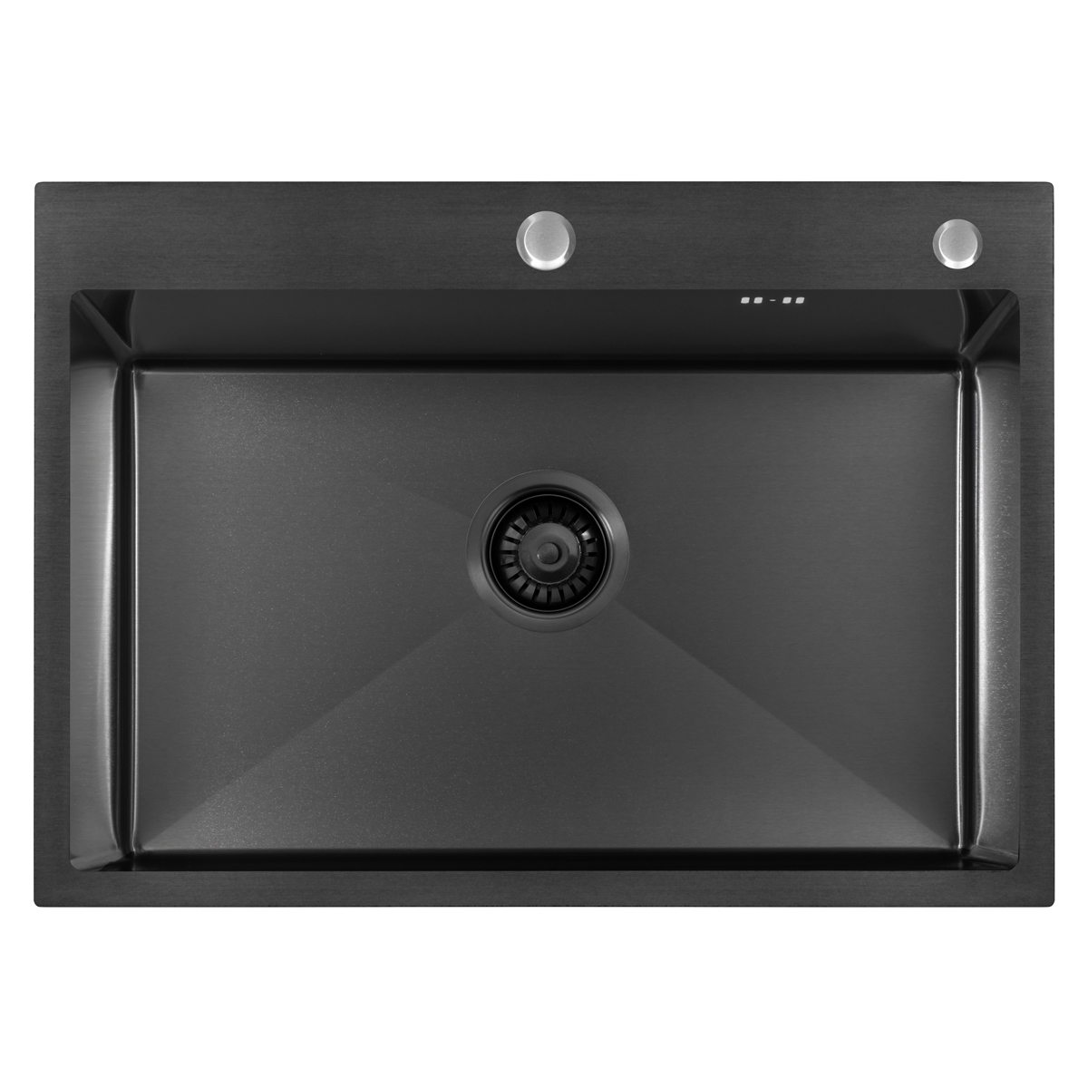 Мойка ARFEKA ECO AR 700*500 BLACK PVD NANO - фото2