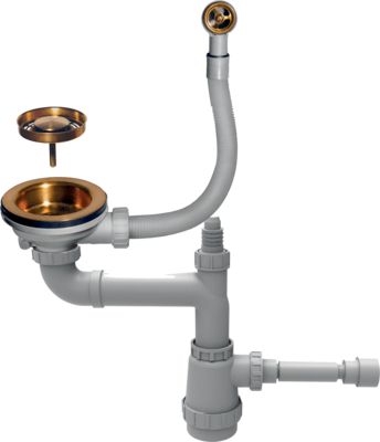 Арматура для одночашевых моек Omoikiri WK-1-R AB - фото2