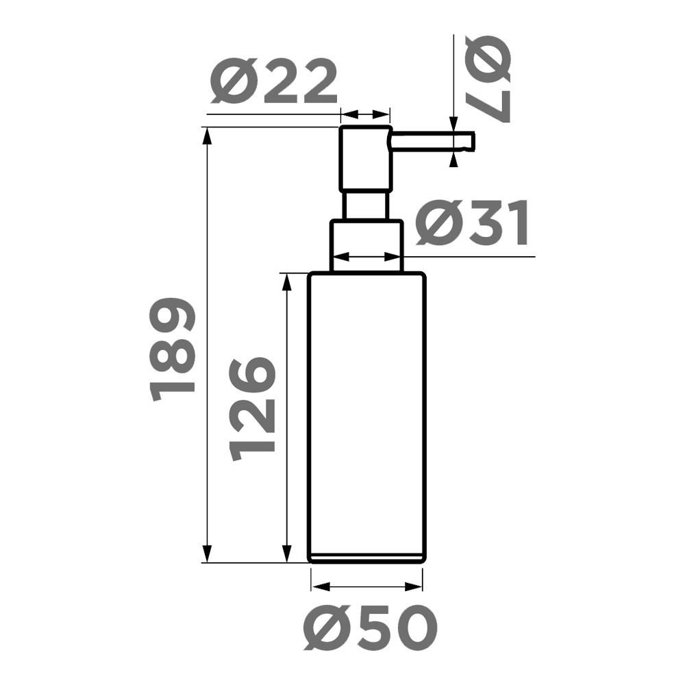 Дозатор Omoikiri OM-06 C хром - фото2