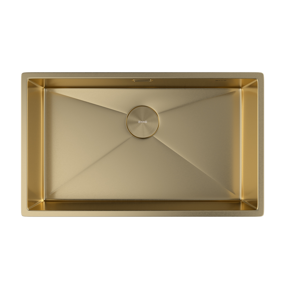 Мойка ZORG ZEROX 74 U / IF PVD GOLD - фото2