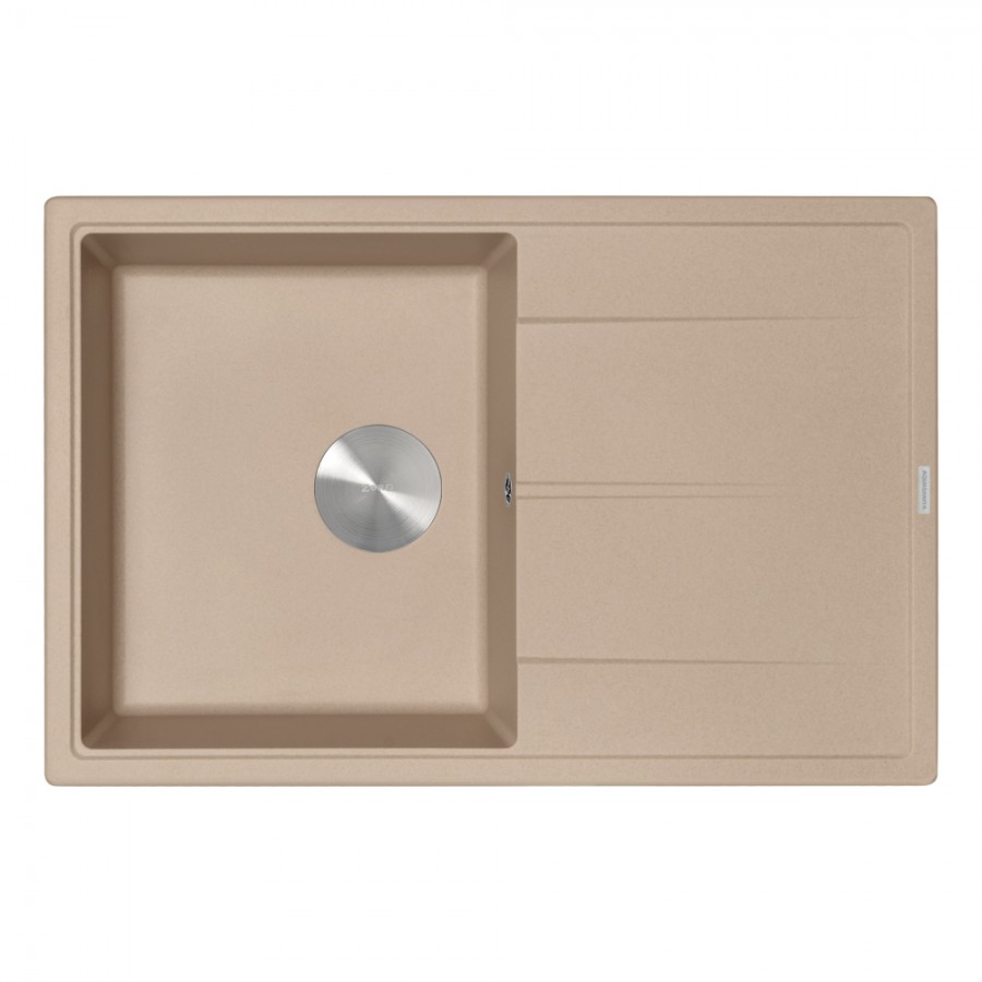 Мойка ZORG Rock 78 PREMIUM beige - фото