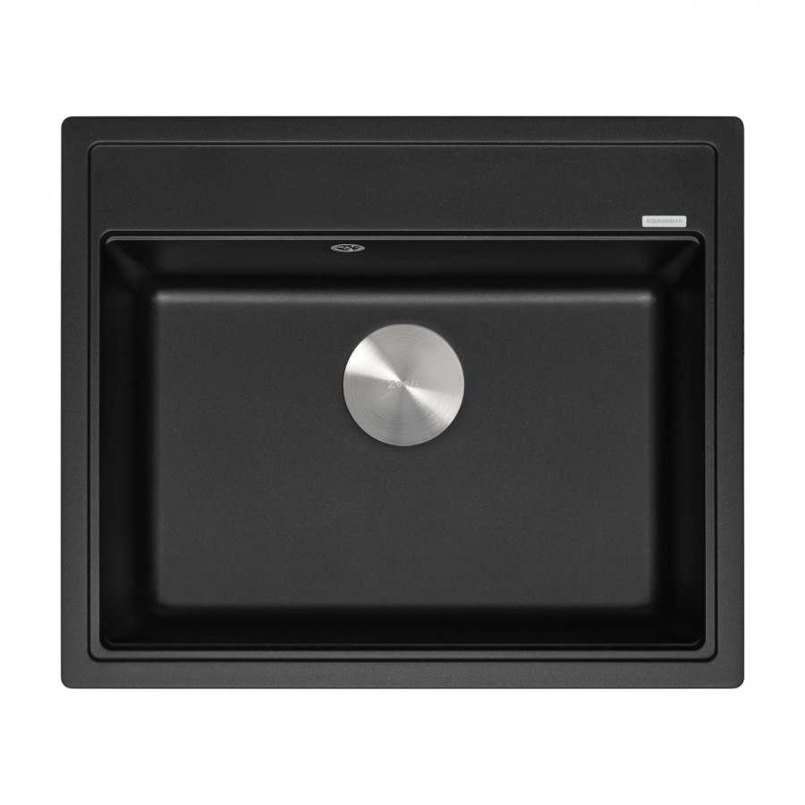 Мойка ZORG Rock 60 PREMIUM black metallic - фото