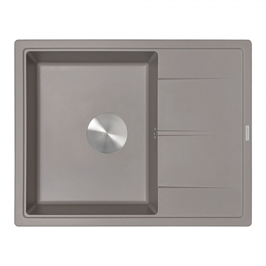 Мойка ZORG Rock 65 PREMIUM alumetallic - фото