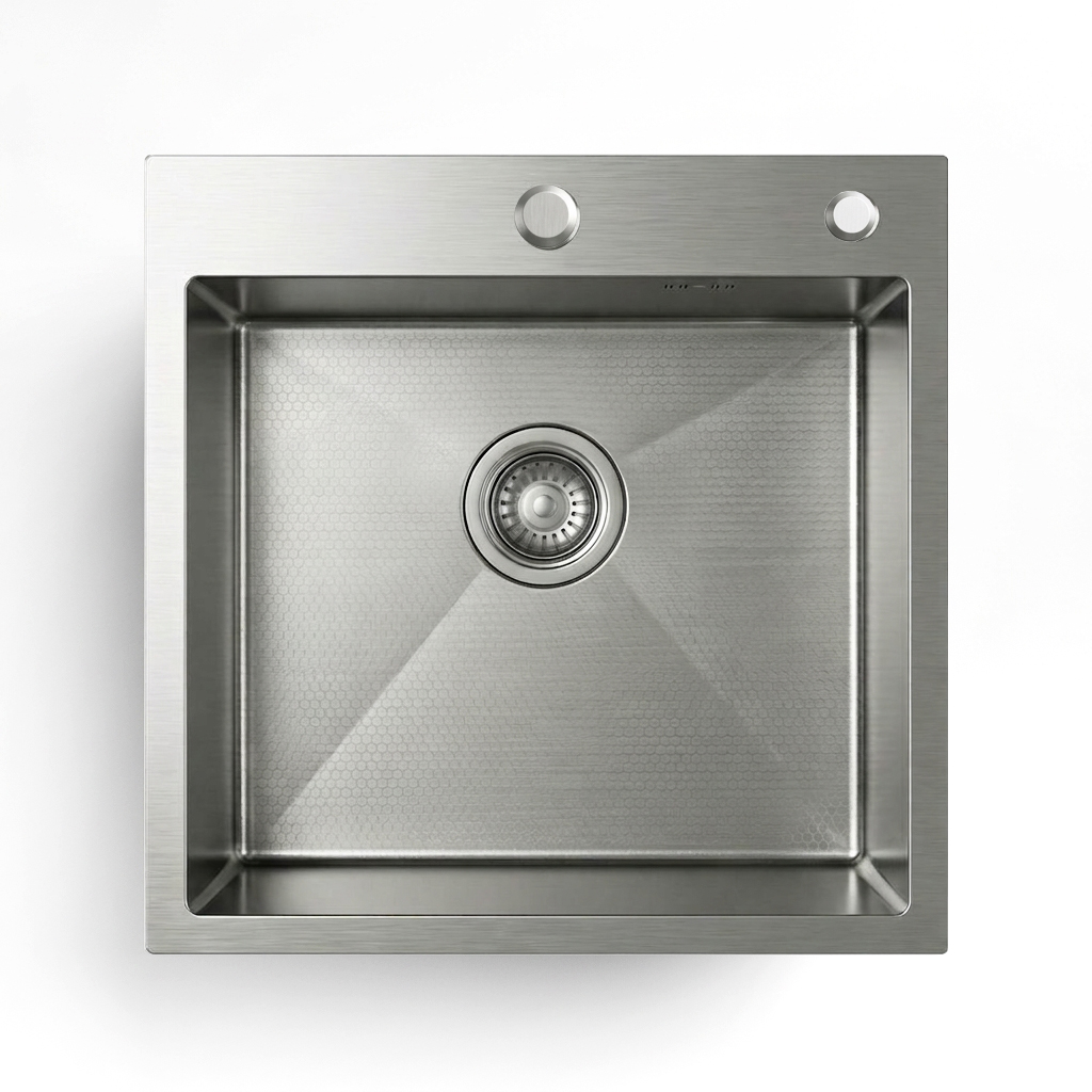 Кухонная мойка из нержавейки BLANTEK FS-5050H Honeycomb ECO - фото
