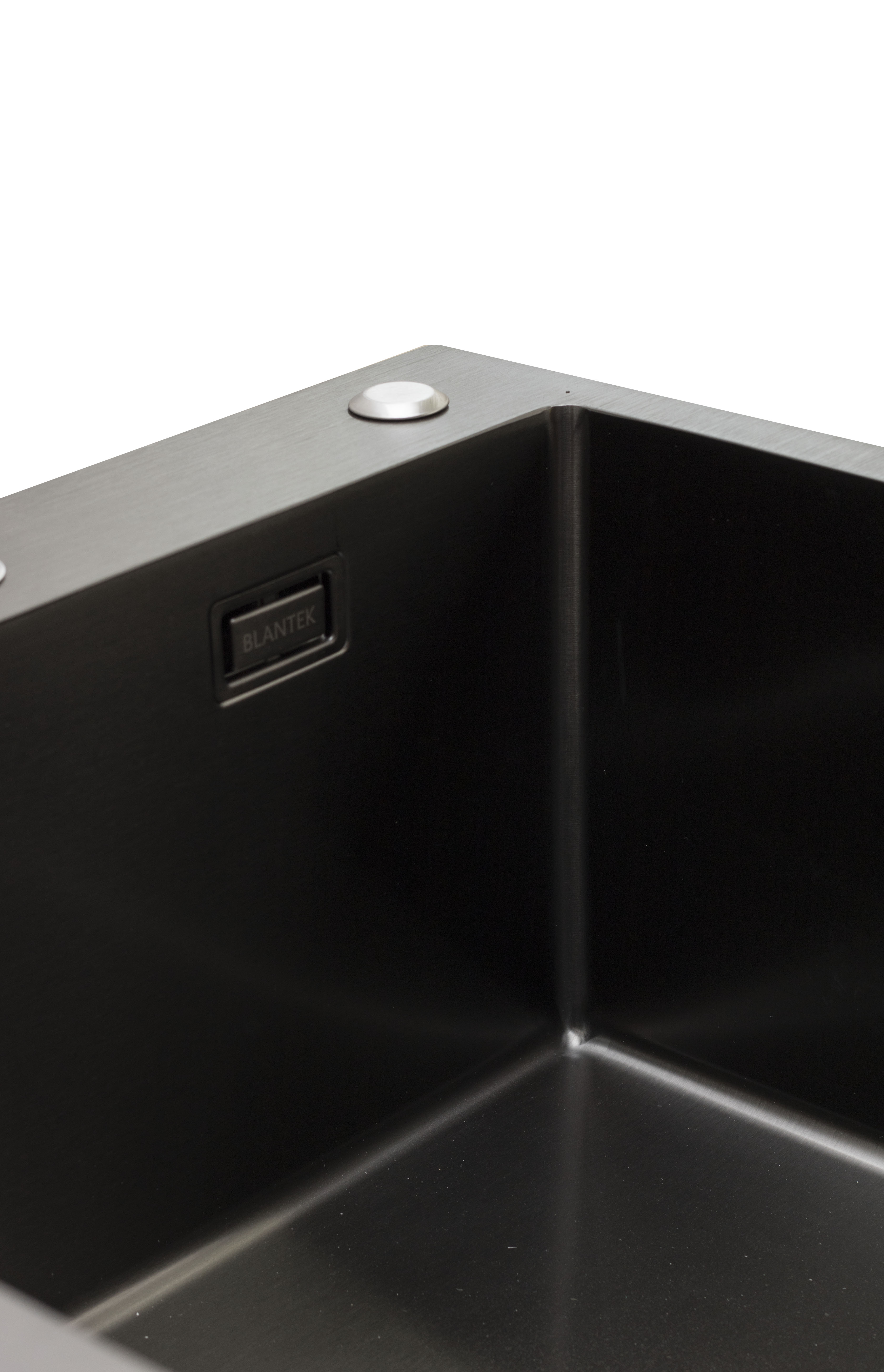 Кухонная мойка из нержавейки BLANTEK LS-5050B Nano black - фото4