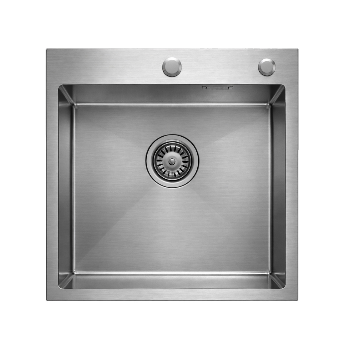 Кухонная мойка из нержавейки BLANTEK LS-5050S Brushed - фото