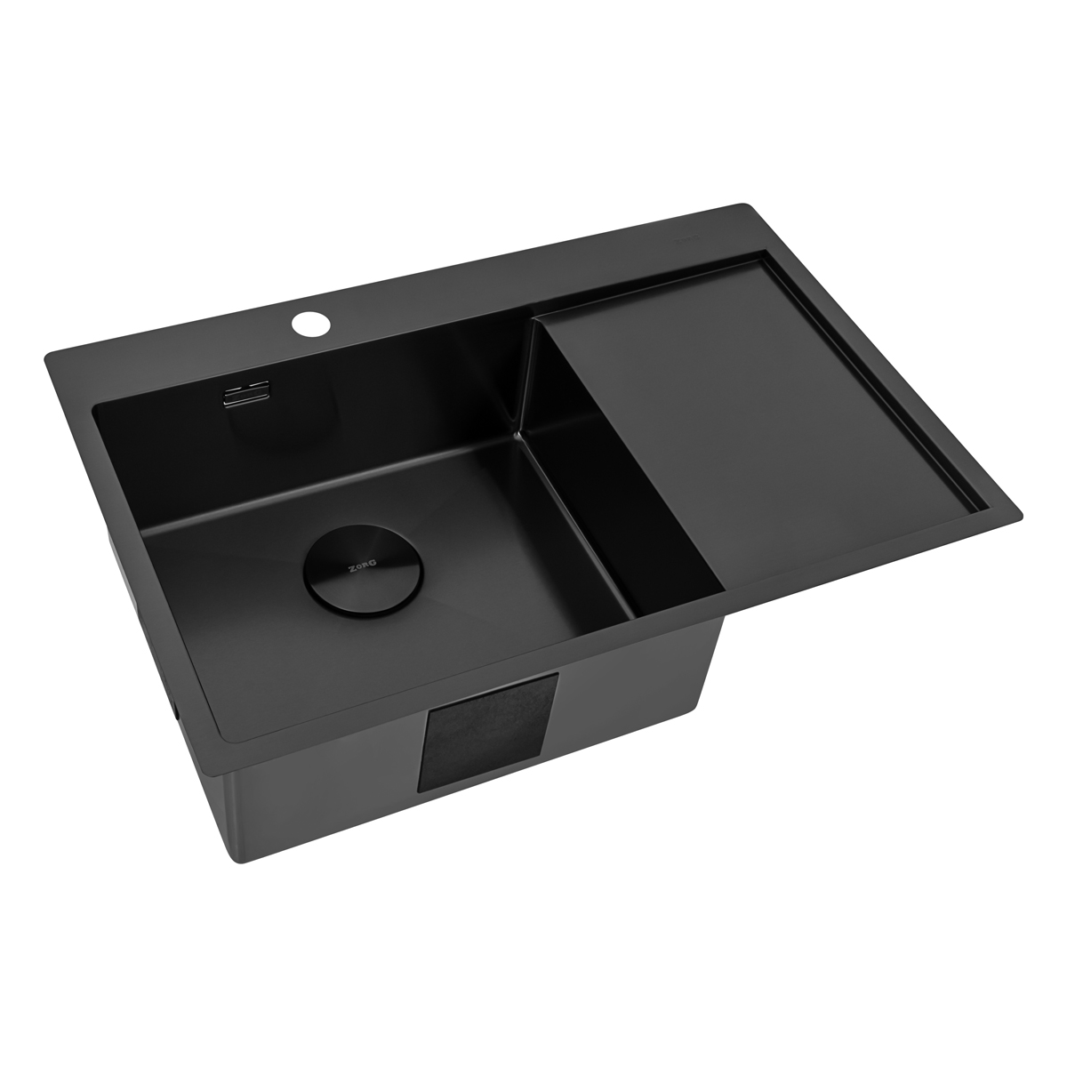 Мойка ZORG ZRN 5080 PREMIUM L PVD Gunblack - фото