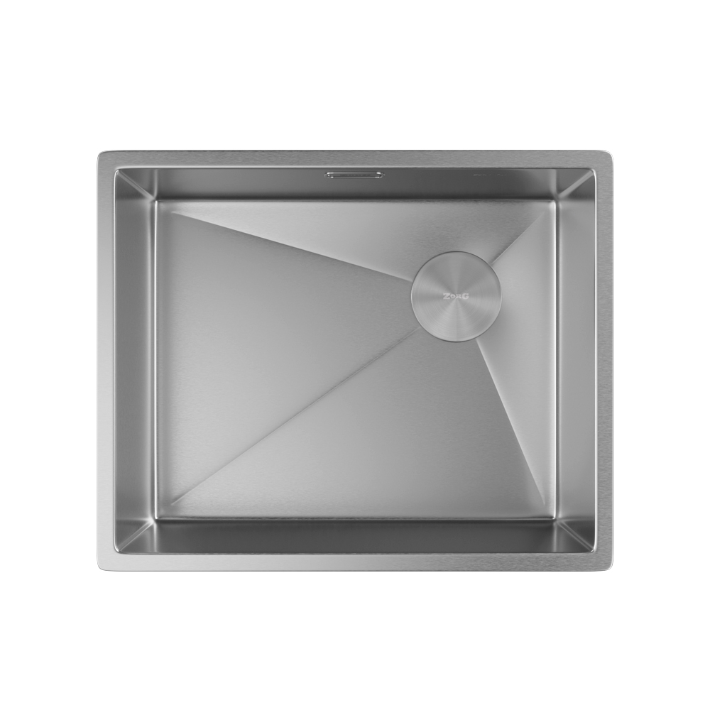 Мойка ZORG ZEROX 54 U / IF SIDE SF STEEL - фото2