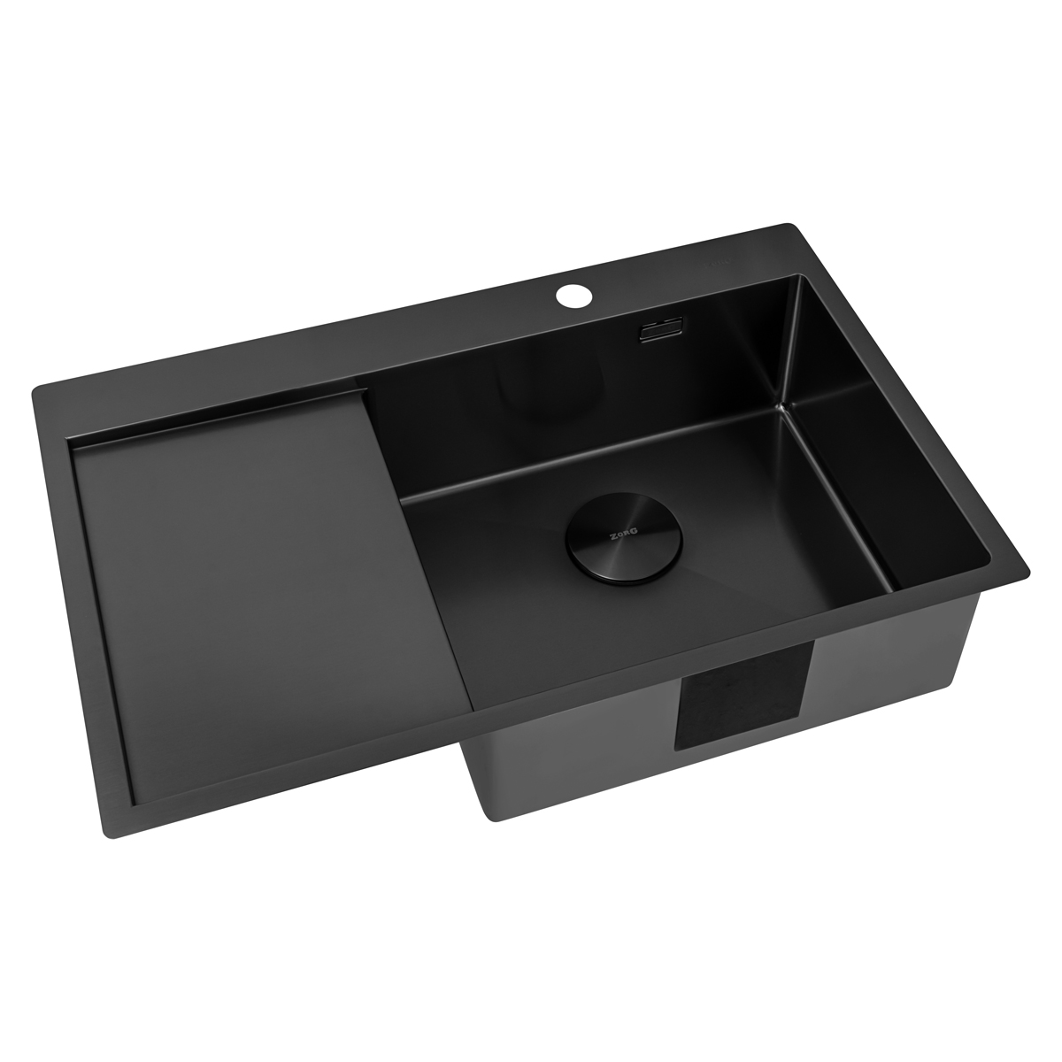 Мойка ZORG ZRN 5080 PREMIUM R PVD Gunblack - фото