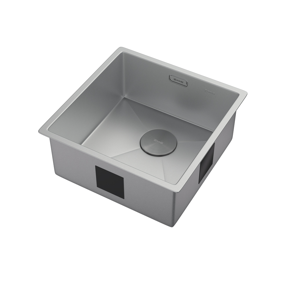 Мойка ZORG ZEROX 44 U / IF ZURINOX STEEL - фото