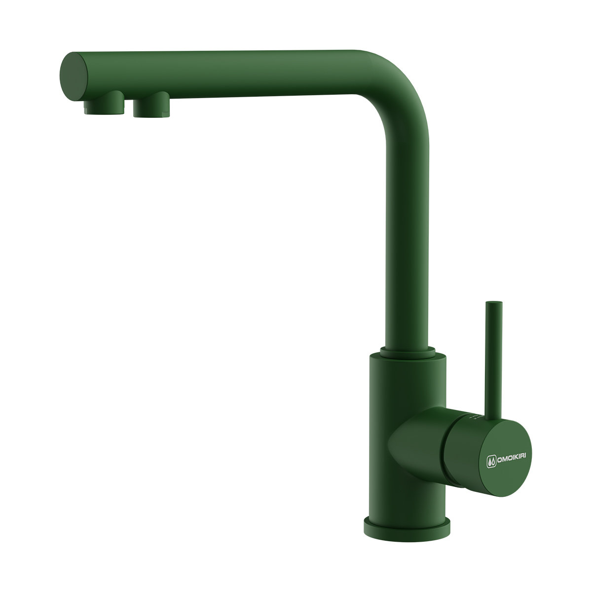 Смеситель для кухни Omoikiri Nakagawa 2 Plus RG royal green - фото