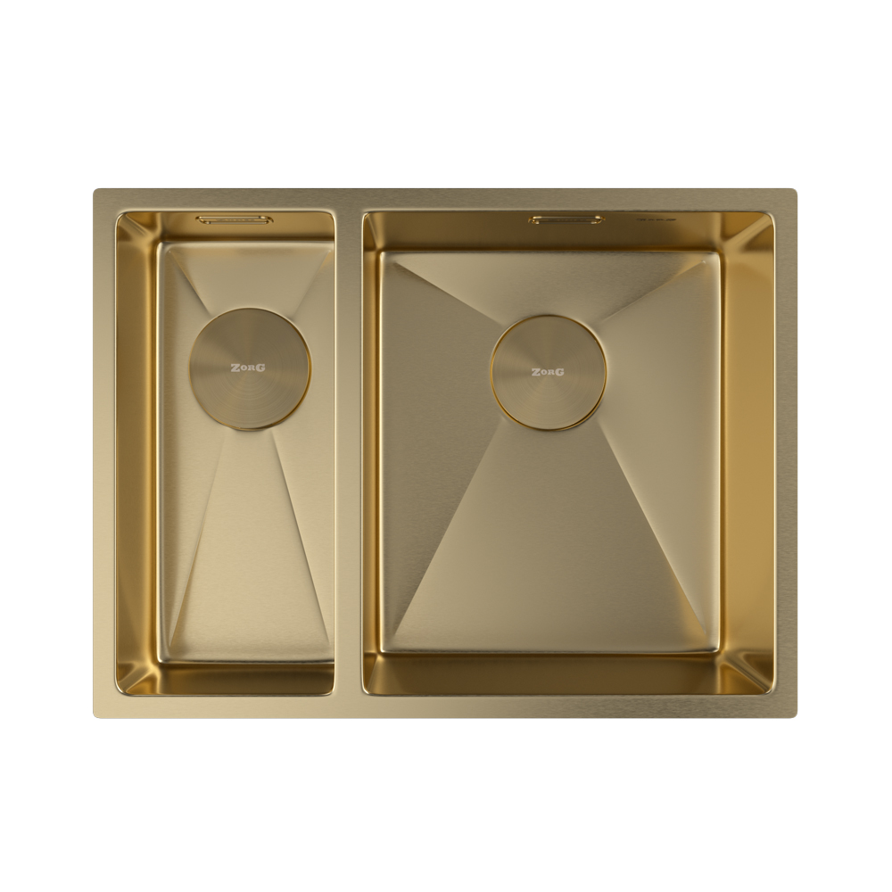 Мойка ZORG ZEROX 58-2 U / IF-L PVD GOLD - фото2