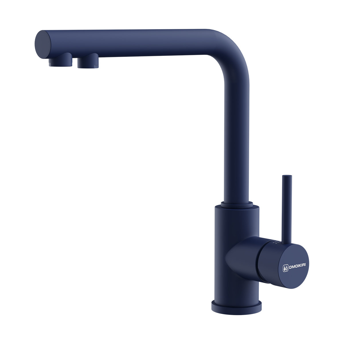 Смеситель для кухни Omoikiri Nakagawa 2 Plus IB indigo blue - фото