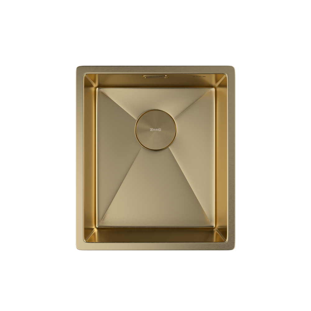 Мойка ZORG ZEROX 38 U / IF PVD GOLD - фото2