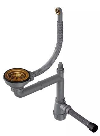Арматура для одночашевых моек Omoikiri WK-1CL-R AB022 - фото