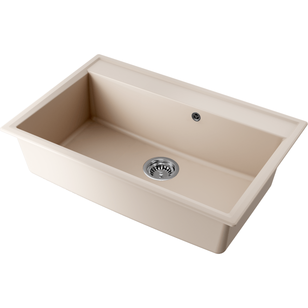 Кухонная мойка Omoikiri Daisen 77-SA Artgranit/бежевый - фото