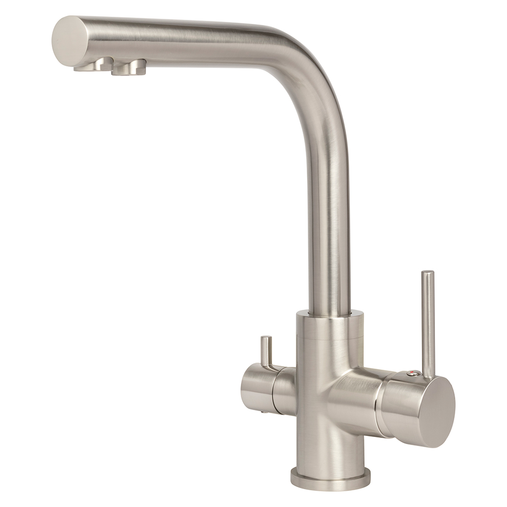 Смеситель для кухни ZORG AKVADUO PREMIUM BRASS satin - фото
