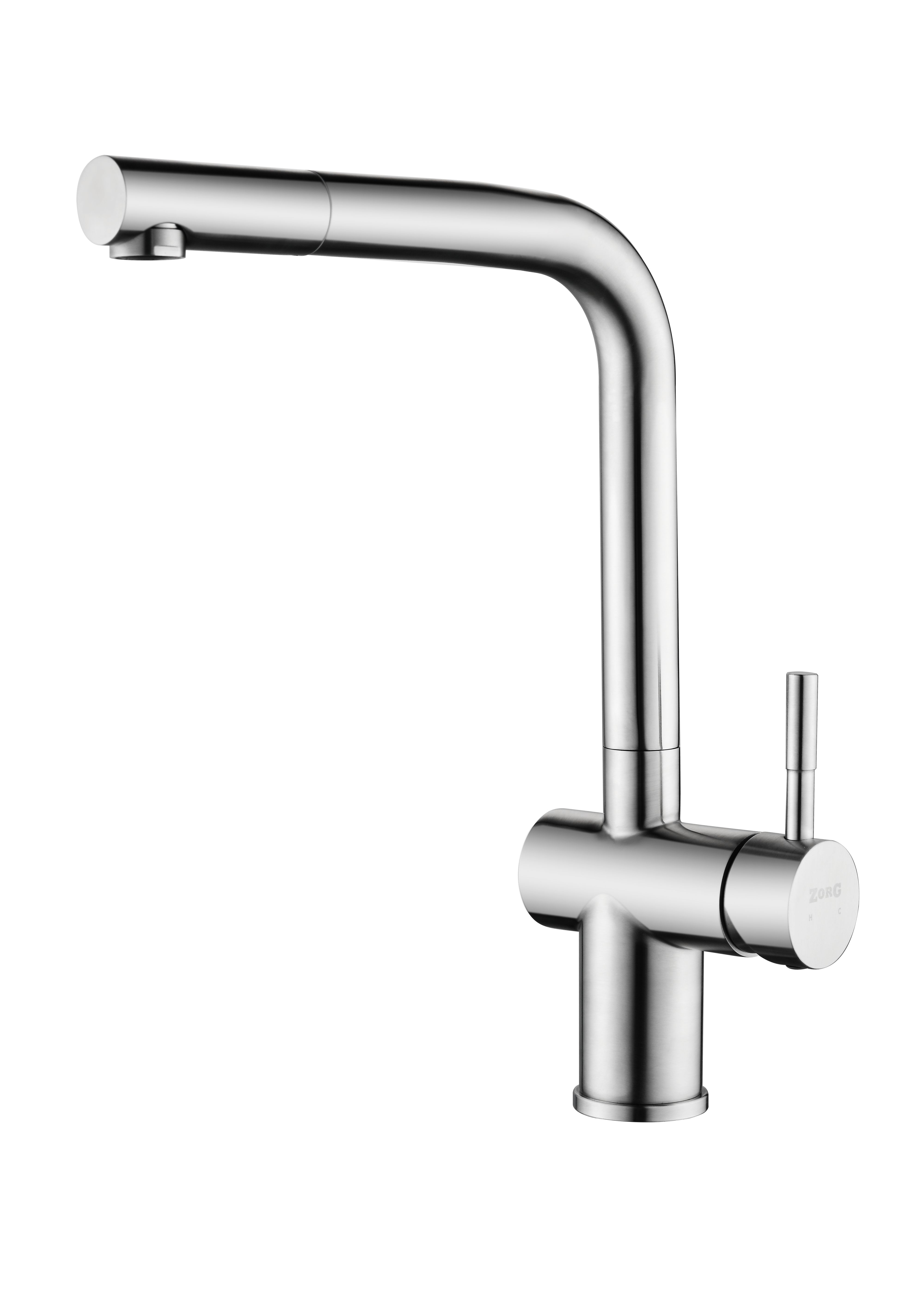 Смеситель для кухни ZORG TITAN satin PREMIUM - фото