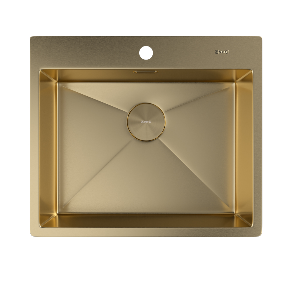 Мойка ZORG ZEROX 59 IF PVD GOLD - фото2