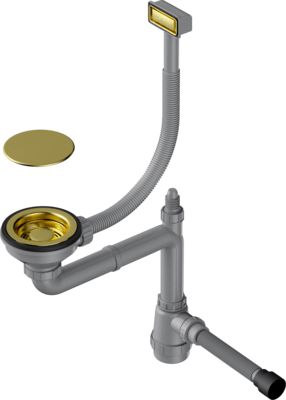 Арматура для одночашевых моек Omoikiri WK-1C LG - фото