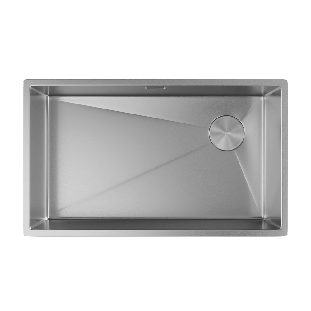 Мойка ZORG ZEROX 74 U / IF SIDE SF STEEL - фото2