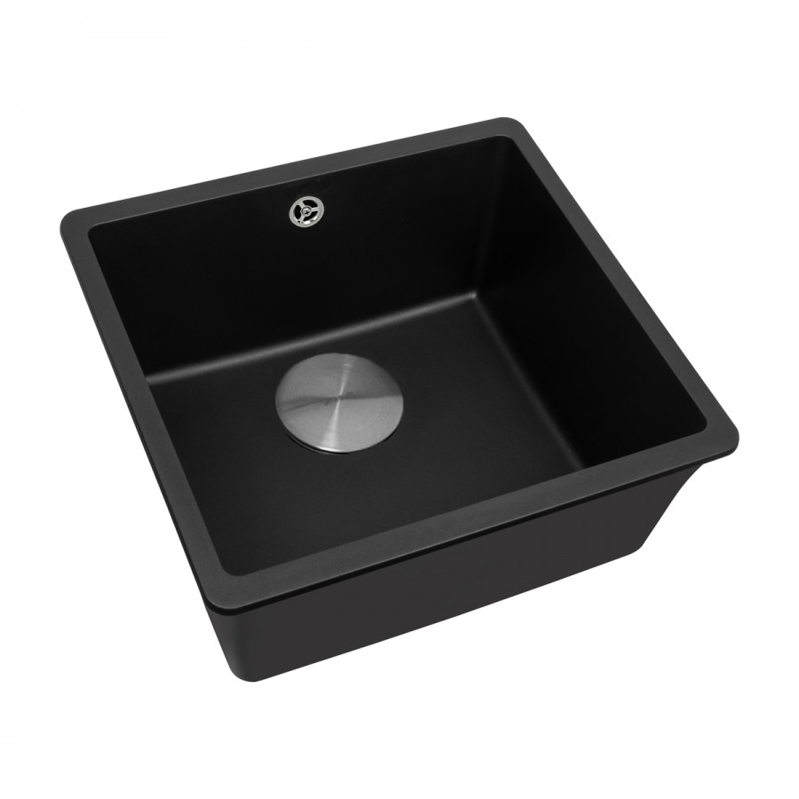 Мойка ZORG Fast 44 PREMIUM black metallic - фото2