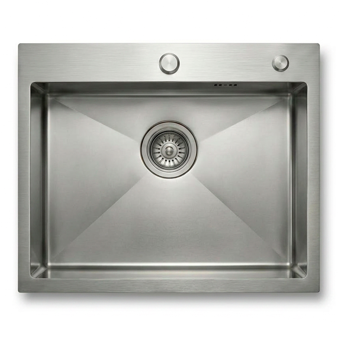 Кухонная мойка из нержавейки BLANTEK FS-5848S Brushed ECO - фото