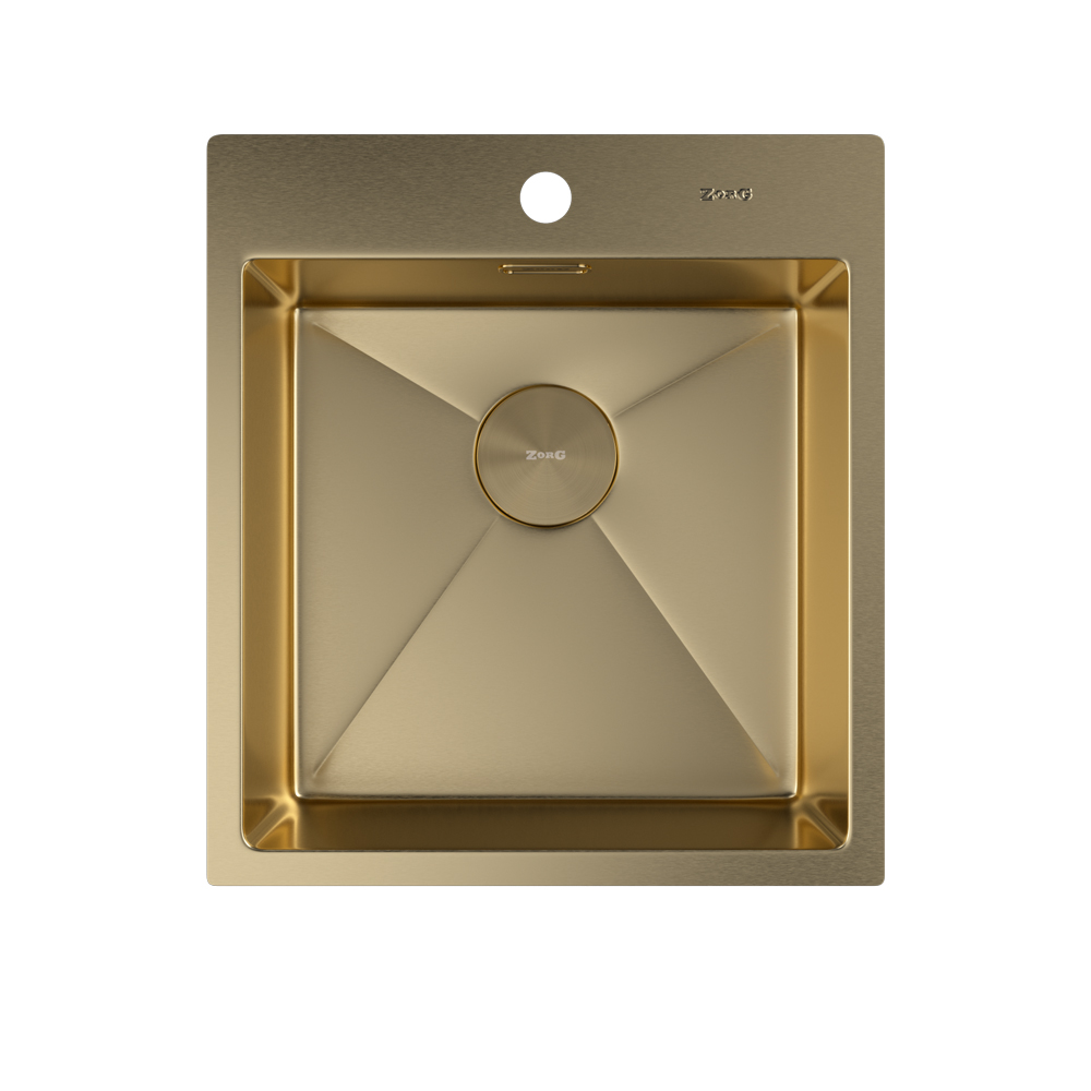 Мойка ZORG ZEROX 46 IF PVD GOLD - фото2