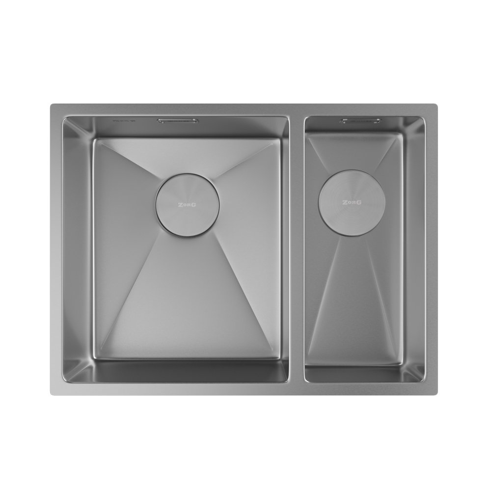 Мойка ZORG ZEROX 58-2 U / IF-R STEEL - фото2