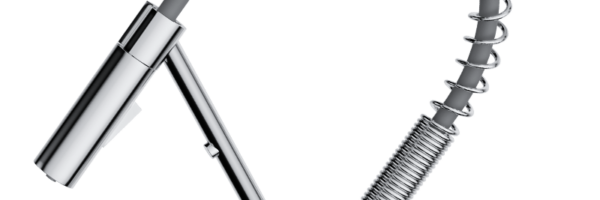 Смеситель для кухни Omoikiri Mikawa 2 Plus SB C хром - фото2