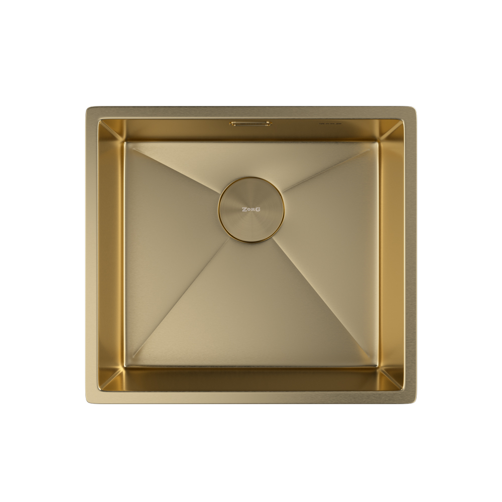 Мойка ZORG ZEROX 49 U / IF PVD GOLD - фото2