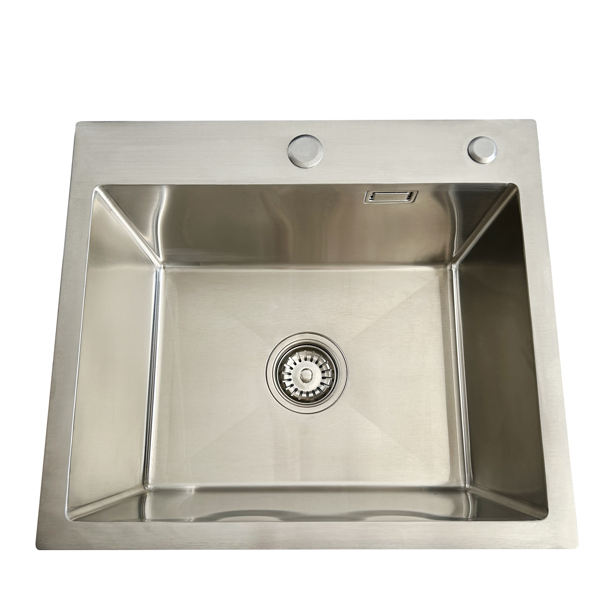 Кухонная мойка из нержавейки BLANTEK LS-5044S Brushed (+ 500B40S) - фото