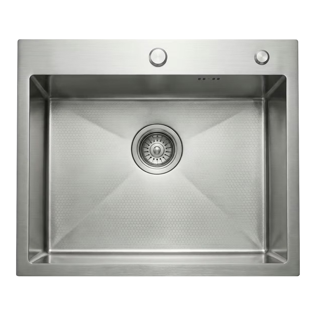 Кухонная мойка из нержавейки BLANTEK FS-5848H Honeycomb ECO - фото