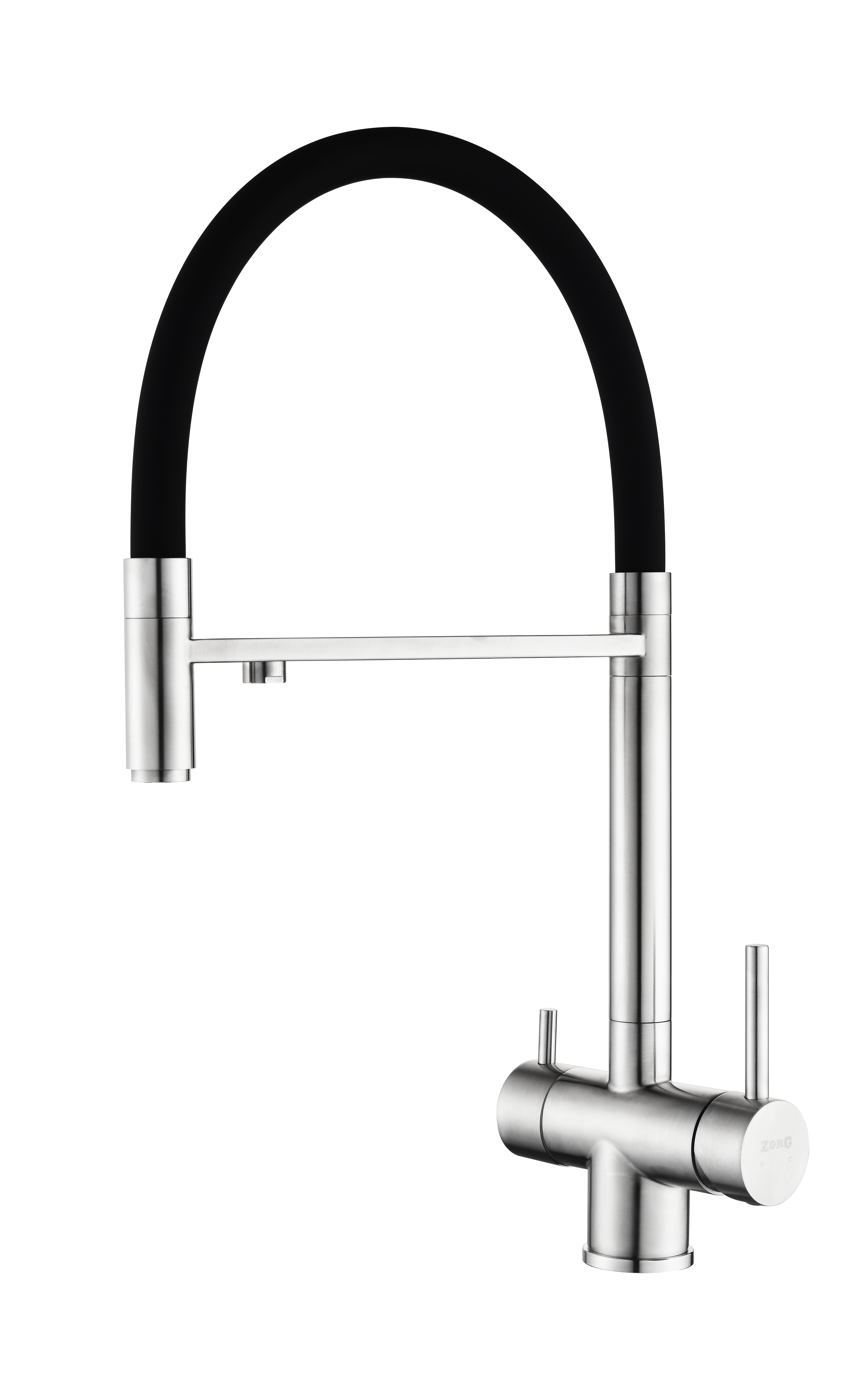 Смеситель для кухни ZORG ASGARD satin PREMIUM - фото