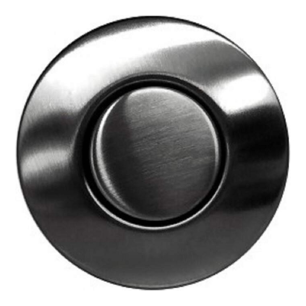 Пневматическая кнопка для измельчителя SW-01-GM нерж.сталь/вороненая сталь - фото