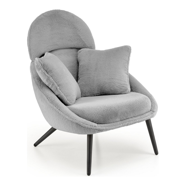 Кресло HALMAR MERRY серый - фото