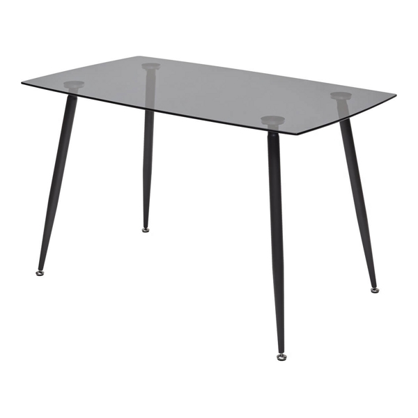 Стол обеденный Mebelart RONDO 120 (серый дымчатый/серый) - фото