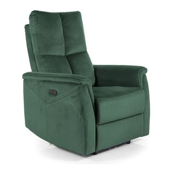 Кресло SIGNAL NEPTUN M VELVET Bluvel 78 раскладное, зеленый - фото