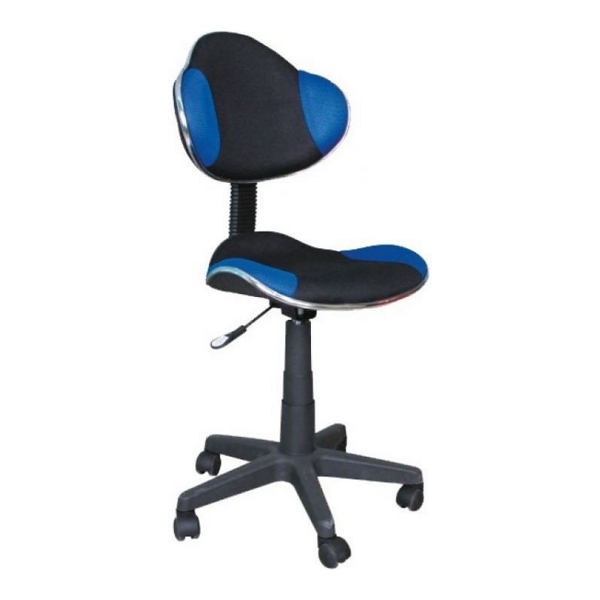 Кресло компьютерное SIGNAL Q-G2 синий/черный - фото